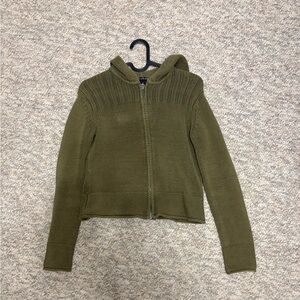 Sarah Spencer Olive Green Sweater